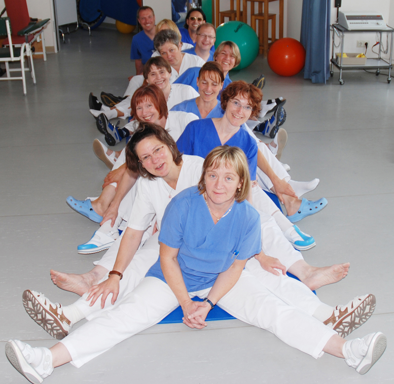 Physiotherapeuten im Team